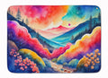 Brunia in Color Memory Foam Kitchen Mat Machine Washable Anti-Fatigue Cushion Comfort Bath or Kitchen Rug