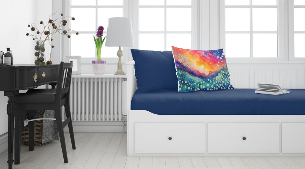 Gypsophila in Color Standard Pillowcase Lightweight Super Soft Easy Care Decorative Artwork Pillowcase, Standard