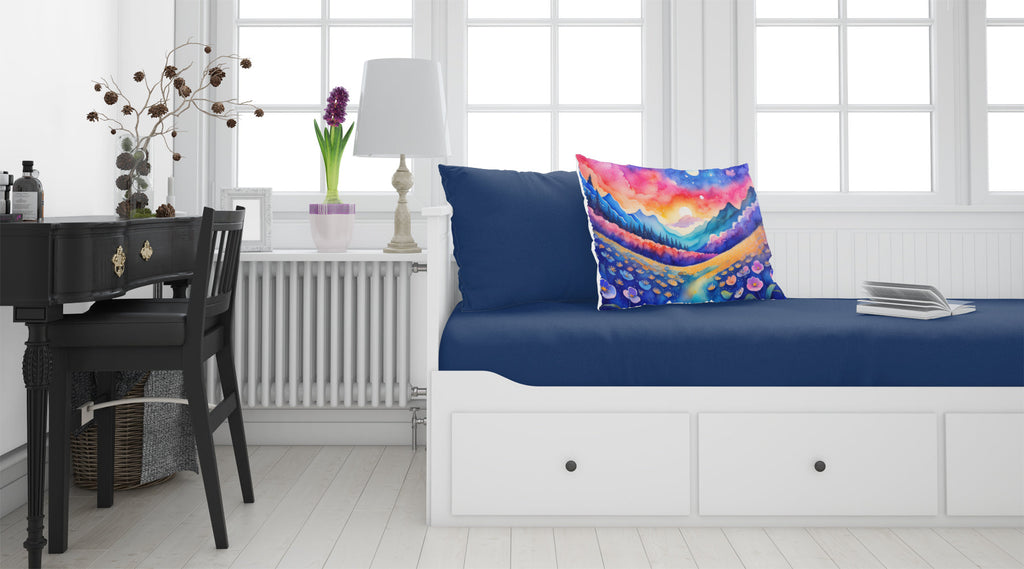 Periwinkles in Color Standard Pillowcase Lightweight Super Soft Easy Care Decorative Artwork Pillowcase, Standard