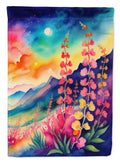 Snapdragon in Color House Flag 28x40 Porch Sleeve Pole Decorative Outside Yard Banner Artwork Wall Hanging, Polyester