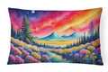 Yarrow in Color Decorative Throw Pillow 12x16 Indoor Outdoor Accent Cushion, Fabric Cover with Insert for Sofa, Bed, Porch & Living Room