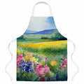Massachusetts Mayflowers in Watercolor Apron Cooking Kitchen Server Baking Crafts Gardening for Adult Women Men, Unisex, Large, Multicolor