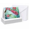 Pennsylvania Mountain Laurels in Watercolor Greeting Cards Pack of 8 Blank Cards with Envelopes Whimsical A7 Size 5x7