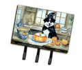 Akita Fall Kitchen Pumpkins Leash or Key Holder Wall Hooks, Coat Rack Wall Mount, for Hanging Keys, Towels, Aprons, Leashes