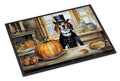 Beagle Fall Kitchen Pumpkins Doormat Indoor Outdoor 24H X 36W Front Door Mat Rugs for Entryway, Non Slip Washable Low Pile,