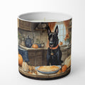 Belgian Malinois Fall Kitchen Pumpkins Decorative Soy Candle Nature Soy Wax Essential Oil Home Decor Ideal for Bedroom Kitchen Bath Office Gift, 10 oz