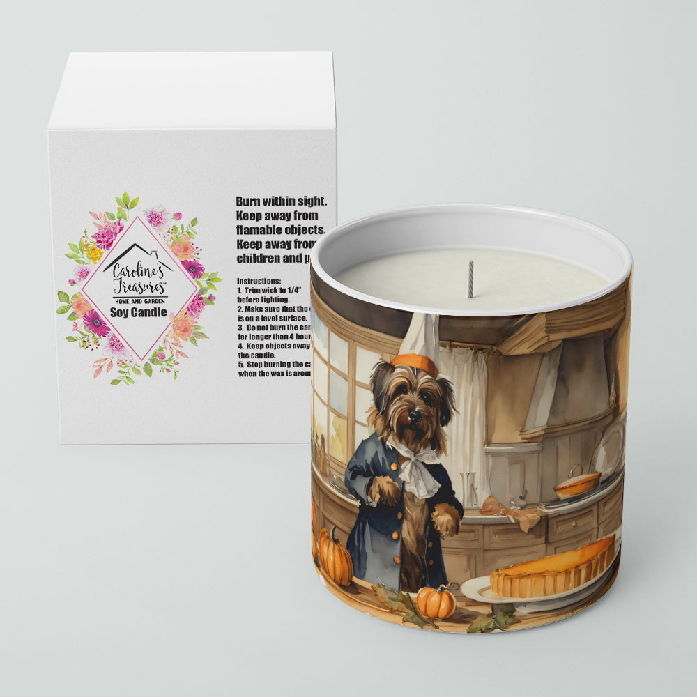 Briard Fall Kitchen Pumpkins Decorative Soy Candle Nature Soy Wax Essential Oil Home Decor Ideal for Bedroom Kitchen Bath Office Gift, 10 oz