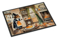 Dachshund Fall Kitchen Pumpkins Doormat Indoor Outdoor 18H X 27W Front Door Mat Rugs for Entryway, Non Slip Washable