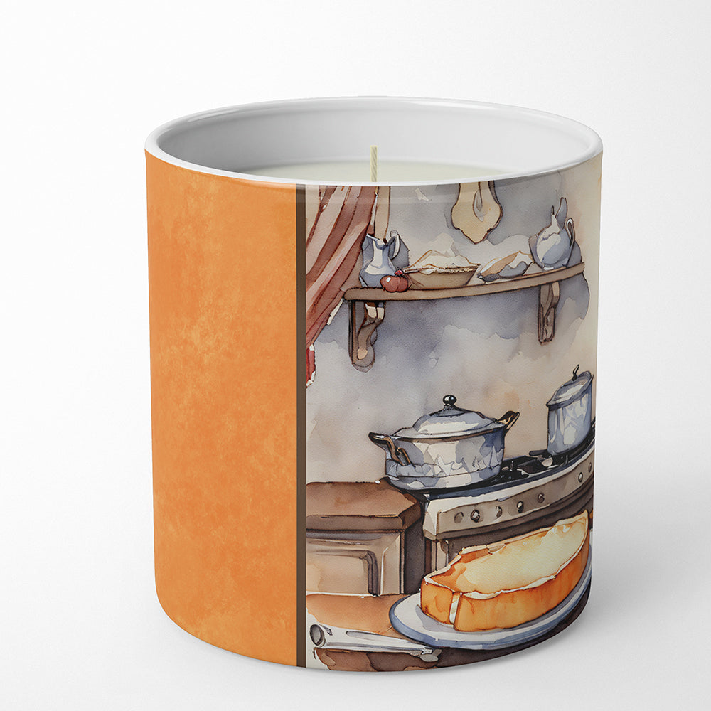 Miniature Pinscher Fall Kitchen Pumpkins Decorative Soy Candle Nature Soy Wax Essential Oil Home Decor Ideal for Bedroom Kitchen Bath Office Gift, 10 oz
