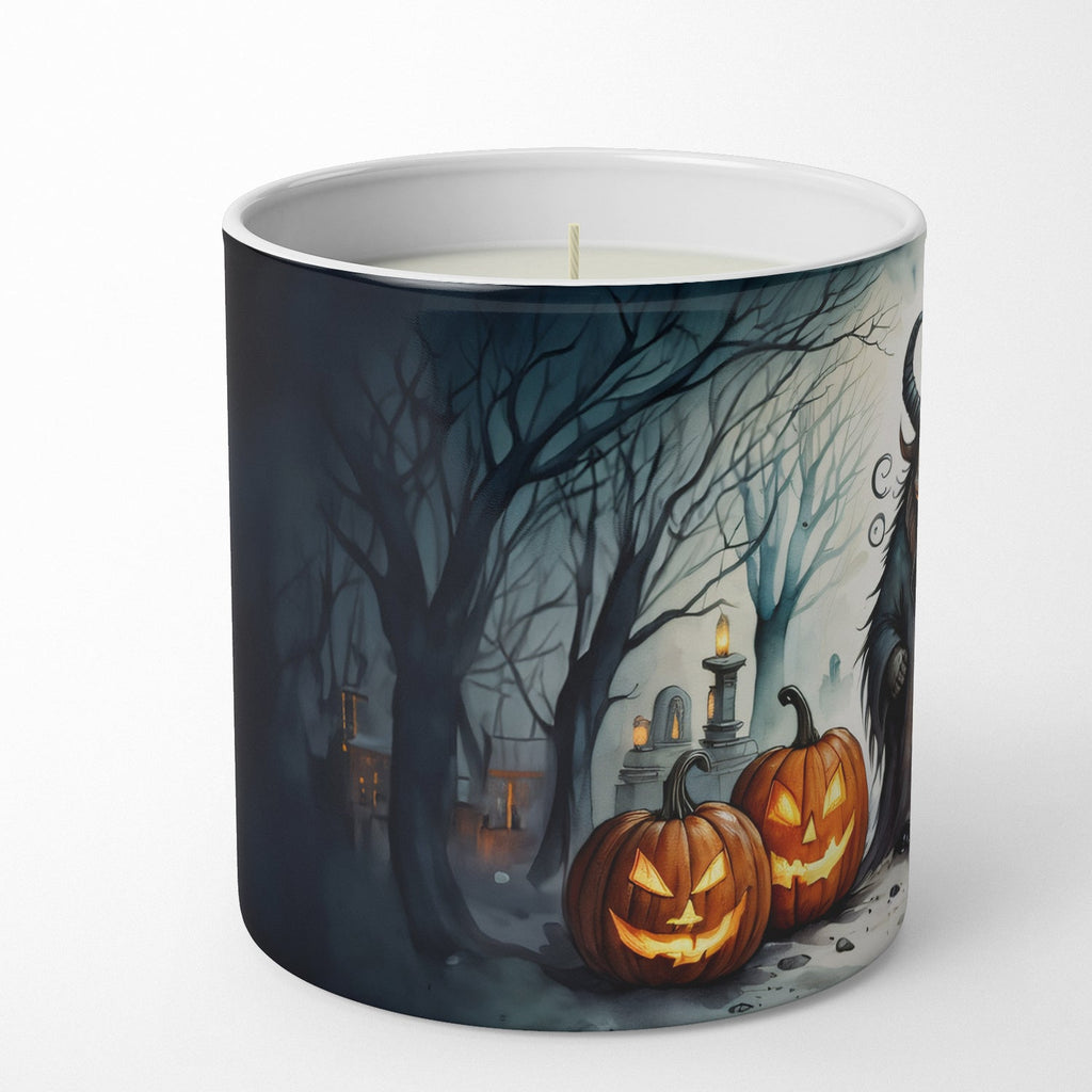 Krampus The Christmas Demon Spooky Halloween Decorative Soy Candle Nature Soy Wax Essential Oil Home Decor Ideal for Bedroom Kitchen Bath Office Gift, 10 oz