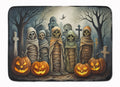 Mummies Spooky Halloween Memory Foam Kitchen Mat Machine Washable Anti-Fatigue Cushion Comfort Bath or Kitchen Rug
