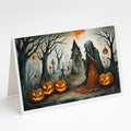 The Weeping Woman Spooky Halloween Greeting Cards Pack of 8 Blank Cards with Envelopes Whimsical A7 Size 5x7