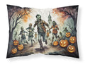 Zombies Spooky Halloween Standard Pillowcase Lightweight Super Soft Easy Care Decorative Artwork Pillowcase, Standard