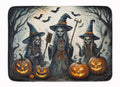 Witches Spooky Halloween Memory Foam Kitchen Mat Machine Washable Anti-Fatigue Cushion Comfort Bath or Kitchen Rug