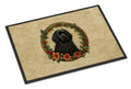 Puli Christmas Flowers Doormat Indoor Outdoor 18H X 27W Front Door Mat Rugs for Entryway, Non Slip Washable