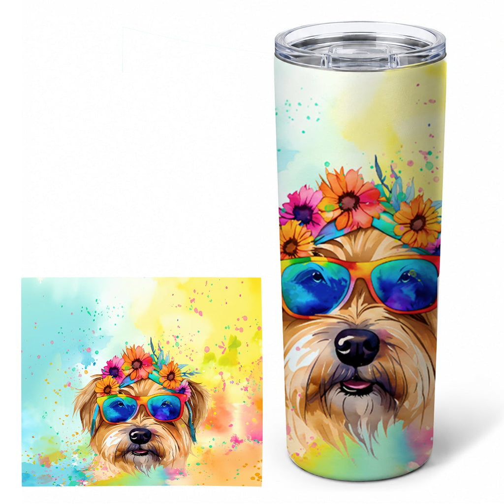 Cairn Terrier 20 oz Skinny Tumbler with Lid and Straw