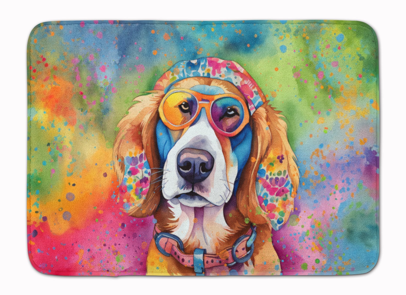 Hippie Dawg Memory Foam Kitchen Mat Machine Washable Anti-Fatigue Cushion Comfort Bath or Kitchen Rug