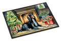 Afghan Hound Cozy Christmas Doormat Indoor Outdoor 24H X 36W Front Door Mat Rugs for Entryway, Non Slip Washable Low Pile,