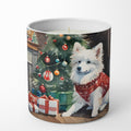 American Eskimo Cozy Christmas Decorative Soy Candle Nature Soy Wax Essential Oil Home Decor Ideal for Bedroom Kitchen Bath Office Gift, 10 oz