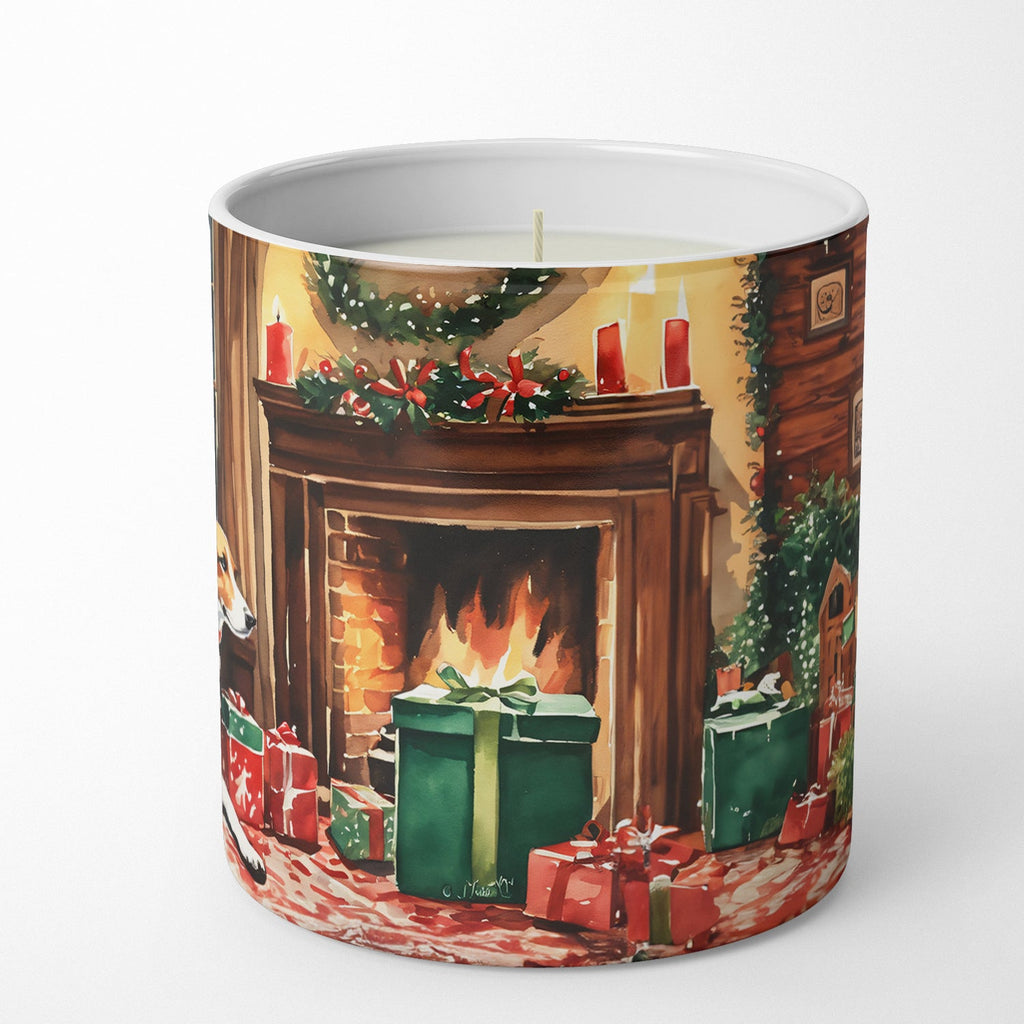 American Foxhound Cozy Christmas Decorative Soy Candle Nature Soy Wax Essential Oil Home Decor Ideal for Bedroom Kitchen Bath Office Gift, 10 oz
