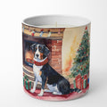 Appenzeller Sennenhund Cozy Christmas Decorative Soy Candle Nature Soy Wax Essential Oil Home Decor Ideal for Bedroom Kitchen Bath Office Gift, 10 oz