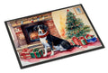 Appenzeller Sennenhund Cozy Christmas Doormat Indoor Outdoor 24H X 36W Front Door Mat Rugs for Entryway, Non Slip Washable Low Pile,