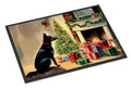 Australian Kelpie Cozy Christmas Doormat Indoor Outdoor 24H X 36W Front Door Mat Rugs for Entryway, Non Slip Washable Low Pile,