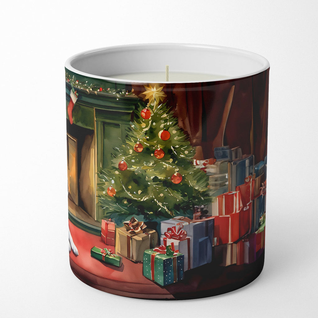 Beagle Cozy Christmas Decorative Soy Candle Nature Soy Wax Essential Oil Home Decor Ideal for Bedroom Kitchen Bath Office Gift, 10 oz