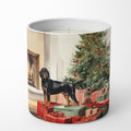 Black and Tan Coonhound Cozy Christmas Decorative Soy Candle Nature Soy Wax Essential Oil Home Decor Ideal for Bedroom Kitchen Bath Office Gift, 10 oz