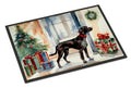 German Shorthaired Pointer Cozy Christmas Doormat Indoor Outdoor 24H X 36W Front Door Mat Rugs for Entryway, Non Slip Washable Low Pile,