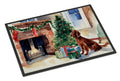 Irish Setter Cozy Christmas Doormat Indoor Outdoor 24H X 36W Front Door Mat Rugs for Entryway, Non Slip Washable Low Pile,
