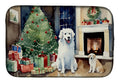 Kuvasz Cozy Christmas Dish Drying Mat Absorbent Dish Drying Mat Pad for Kitchen Counter Dish Drainer Mat for Countertop, 14 x 21", Multicolor