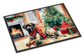 Mastiff Cozy Christmas Doormat Indoor Outdoor 24H X 36W Front Door Mat Rugs for Entryway, Non Slip Washable Low Pile,