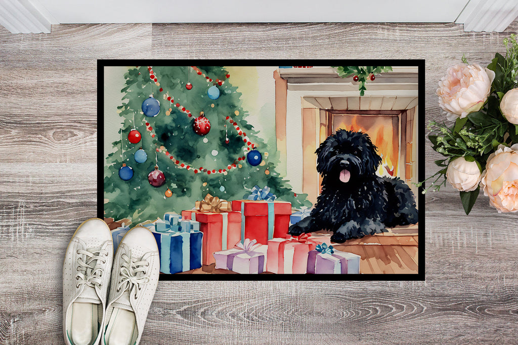 Puli Cozy Christmas Doormat Indoor Outdoor 24H X 36W Front Door Mat Rugs for Entryway, Non Slip Washable Low Pile,
