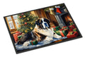 Saint Bernard Cozy Christmas Doormat Indoor Outdoor 18H X 27W Front Door Mat Rugs for Entryway, Non Slip Washable
