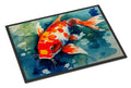 Koi Fish Doormat Indoor Outdoor 18H X 27W Front Door Mat Rugs for Entryway, Non Slip Washable