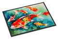 Koi Fish Doormat Indoor Outdoor 18H X 27W Front Door Mat Rugs for Entryway, Non Slip Washable