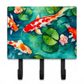 Koi Fish Leash or Key Holder Wall Hooks, Coat Rack Wall Mount, for Hanging Keys, Towels, Aprons, Leashes