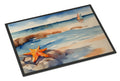 Starfish Doormat Indoor Outdoor 18H X 27W Front Door Mat Rugs for Entryway, Non Slip Washable