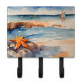Starfish Leash or Key Holder Wall Hooks, Coat Rack Wall Mount, for Hanging Keys, Towels, Aprons, Leashes
