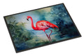 Flamingo Doormat Indoor Outdoor 18H X 27W Front Door Mat Rugs for Entryway, Non Slip Washable