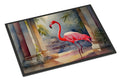 Flamingo Doormat Indoor Outdoor 24H X 36W Front Door Mat Rugs for Entryway, Non Slip Washable Low Pile,