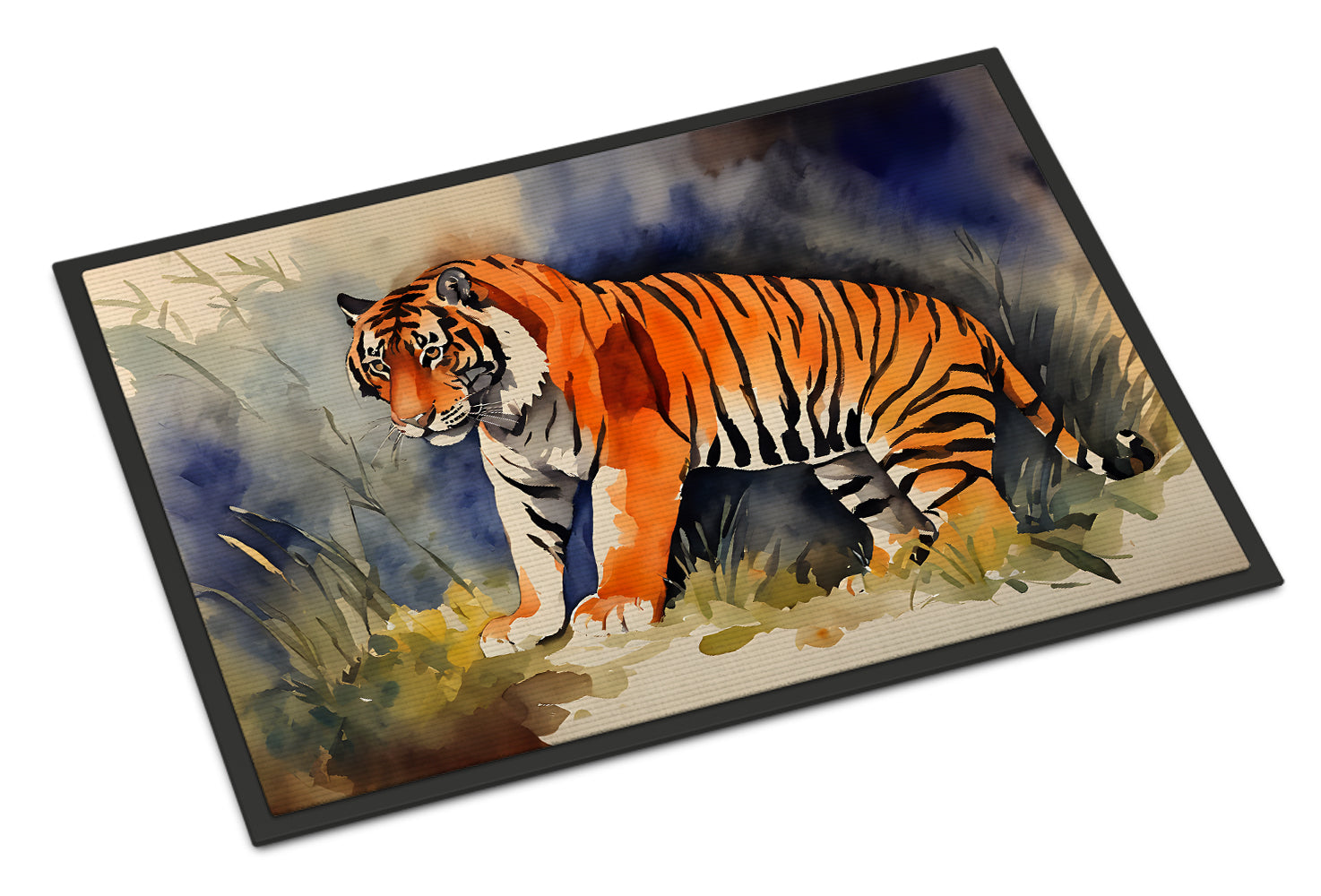 Bengal Tiger Doormat Indoor Outdoor 18H X 27W Front Door Mat Rugs for Entryway, Non Slip Washable