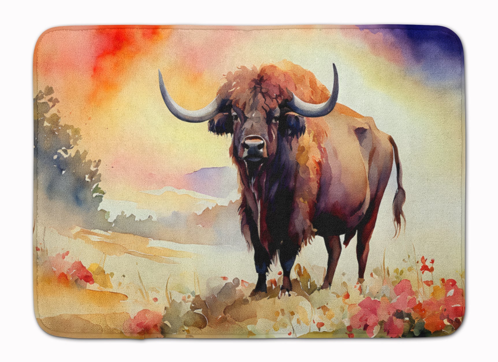 Buffalo Memory Foam Kitchen Mat Machine Washable Anti-Fatigue Cushion Comfort Bath or Kitchen Rug