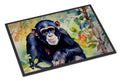 Chimpanzee Doormat Indoor Outdoor 24H X 36W Front Door Mat Rugs for Entryway, Non Slip Washable Low Pile,