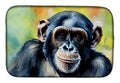 Chimpanzee Dish Drying Mat Absorbent Dish Drying Mat Pad for Kitchen Counter Dish Drainer Mat for Countertop, 14 x 21", Multicolor