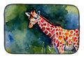 Giraffe Dish Drying Mat Absorbent Dish Drying Mat Pad for Kitchen Counter Dish Drainer Mat for Countertop, 14 x 21", Multicolor