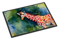 Giraffe Doormat Indoor Outdoor 18H X 27W Front Door Mat Rugs for Entryway, Non Slip Washable