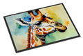 Giraffe Doormat Indoor Outdoor 24H X 36W Front Door Mat Rugs for Entryway, Non Slip Washable Low Pile,