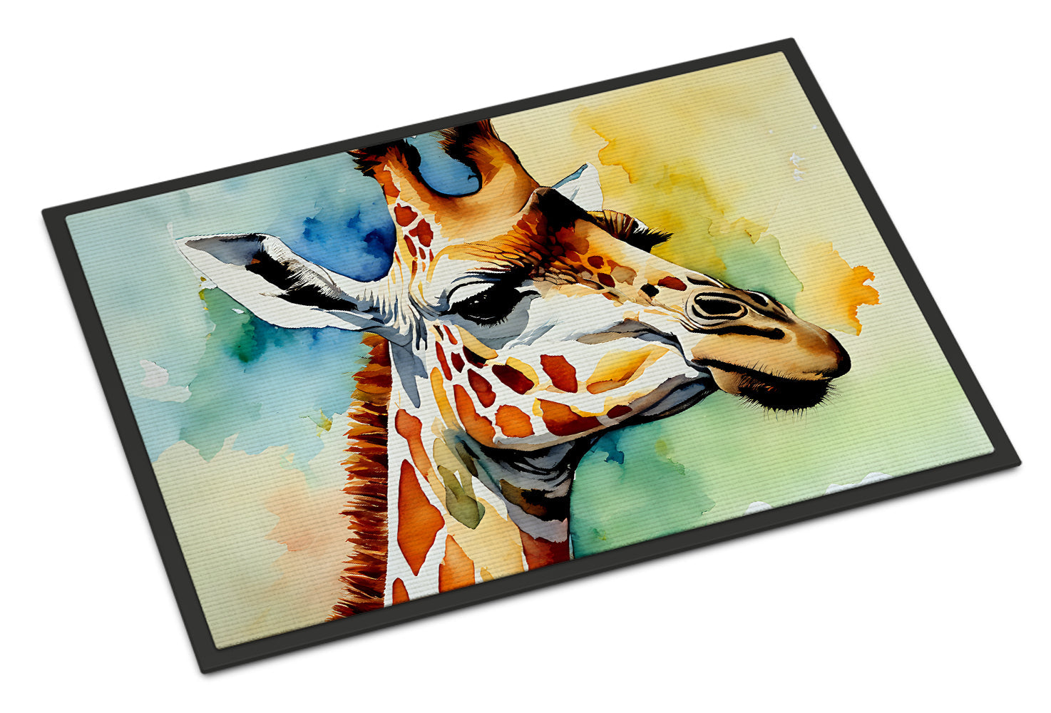 Giraffe Doormat Indoor Outdoor 24H X 36W Front Door Mat Rugs for Entryway, Non Slip Washable Low Pile,